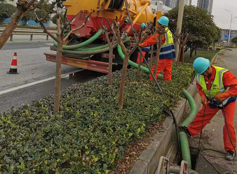 麻丘市政管道清淤